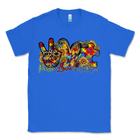 True Royal peace love autism Classic Tee - RacoonDesign