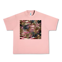 Salmon American flag leopard pinktumbler Urban Heavy Tee - HowdyJamesFarm