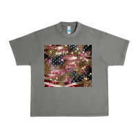 Tornado American flag leopard pinktumbler Urban Heavy Tee - HowdyJamesFarm