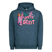 Pigment Midnight Navy give the cancer boot Urban Hoodie - AdoDesignShop