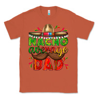 Copper Nacho Average Dad with Mustache Classic Tee - texasbilliewilder