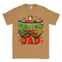 Toasted Coconut Nacho Average Dad with Mustache Classic Tee - texasbilliewilder