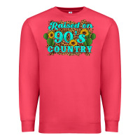 Cardinal raised 90's country cactus sunflower's Premium Sweatshirt - Artiststas