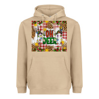 Mushroom Oh Deer Heavyweight Hoodie - Artiststas