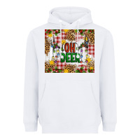White Oh Deer Heavyweight Hoodie - Artiststas