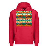 Cardinal native american aztec seamless pattern 1 Premium Hoodie - BundleAndBundleShop