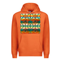 Carrot native american aztec seamless pattern 1 Premium Hoodie - BundleAndBundleShop