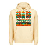 Pina Colada native american aztec seamless pattern 1 Premium Hoodie - BundleAndBundleShop