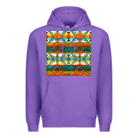 Purple native american aztec seamless pattern 1 Premium Hoodie - BundleAndBundleShop