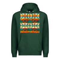 Sports Green native american aztec seamless pattern 1 Premium Hoodie - BundleAndBundleShop