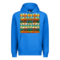 True Royal native american aztec seamless pattern 1 Premium Hoodie - BundleAndBundleShop
