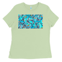 Matcha humpback whale  cup Ladies Tee - BarkalooDesign