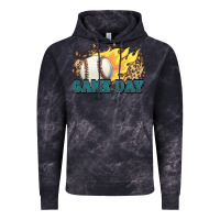 Cloud Black game day baseball leopard flames fireball Vintage Hoodie - HowdyJamesFarm