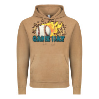 Vintage Camel game day baseball leopard flames fireball Vintage Hoodie - HowdyJamesFarm