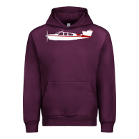 Mauve Wine Beechcraft Bonanza  Perfect Gift Urban Hoodie - minhPixels