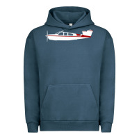 Pigment Midnight Navy Beechcraft Bonanza  Perfect Gift Urban Hoodie - minhPixels