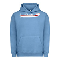 Pigment Pebble Blue Beechcraft Bonanza  Perfect Gift Urban Hoodie - minhPixels