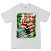 Dove Grey merry christmas  statue of liberty Premium Tee - BarkalooDesign