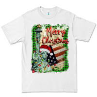White merry christmas  statue of liberty Premium Tee - BarkalooDesign