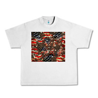 Lunar Rock American flag leopard tumbler Urban Heavy Tee - HowdyJamesFarm