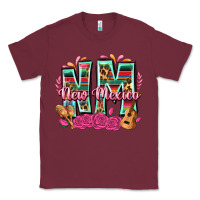 Burgundy New Mexico Classic Tee - texasbilliewilder
