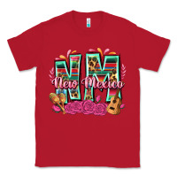 Red New Mexico Classic Tee - texasbilliewilder