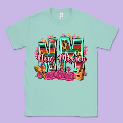 New Mexico Classic Tee Designed By Texasbilliewilder