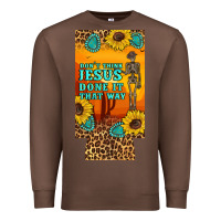 Chestnut don't jesus done it that way western skeleton  12 oz can cooler  (slim Premium Sweatshirt - Artiststas