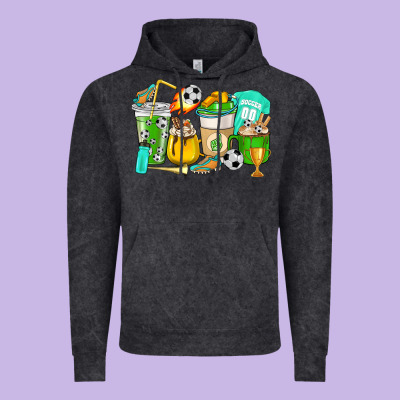 Football Coffee Cups Vintage Hoodie Designed By Howdyjamesfarm