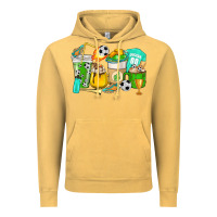 Vintage Mustard Football coffee cups Vintage Hoodie - HowdyJamesFarm