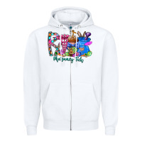White easter pharmacy Zipper Hoodie - CowhideDigitalArt