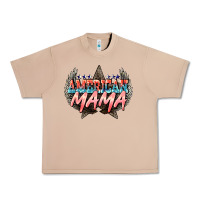 Burro American mama 4th of july Urban Heavy Tee - HowdyJamesFarm