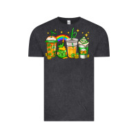 Vintage Black st patricks day coffee Vintage Tee - Jasminsmagicworld