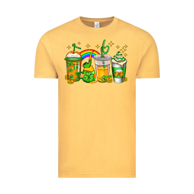 St Patricks Day Coffee Vintage Tee by Jasminsmagicworld | Teevron