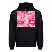 Black breast cancer awareness pink Urban Hoodie - AdoDesignShop