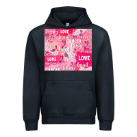 Navy breast cancer awareness pink Urban Hoodie - AdoDesignShop