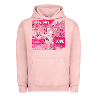 Pigment Salmon breast cancer awareness pink Urban Hoodie - AdoDesignShop