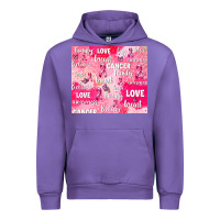 Tulip breast cancer awareness pink Urban Hoodie - AdoDesignShop