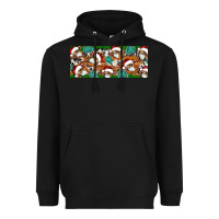 Black Santa skeleton christmas Heavyweight Hoodie - Artiststas