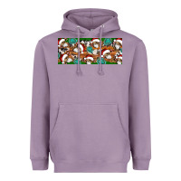 Lavender Santa skeleton christmas Heavyweight Hoodie - Artiststas