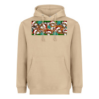 Mushroom Santa skeleton christmas Heavyweight Hoodie - Artiststas