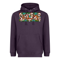 Plum Santa skeleton christmas Heavyweight Hoodie - Artiststas