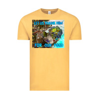 Vintage Mustard let us thank hım for our food Vintage Tee - TumblerDesignByShophia