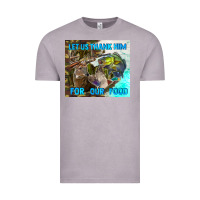 Vintage Zinc let us thank hım for our food Vintage Tee - TumblerDesignByShophia