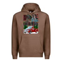 Chestnut Small Town Christmas Premium Hoodie - FaDigitalArtStudio