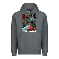 Rock Small Town Christmas Premium Hoodie - FaDigitalArtStudio