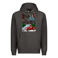 Smoke Small Town Christmas Premium Hoodie - FaDigitalArtStudio