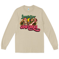 Mushroom Long life Cowgirls Long Sleeve Tee - HowdyJamesFarm