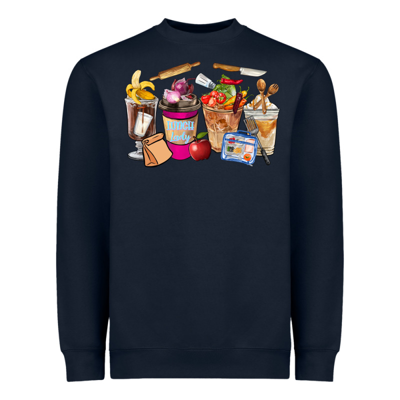 Lunch Lady Coffee Cups Heavyweight Sweatshirt by FaDigitalArtStudio | Teevron