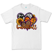 White basketball hearts Premium Tee - Jasminsmagicworld